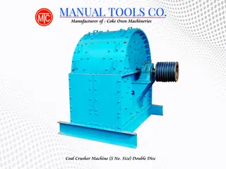 Double Disc Coal Crusher – High Capacity